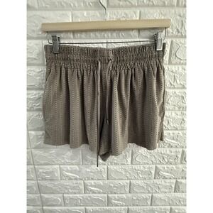 ZARA‎ TRAFALUC COLLECTION WOMENS SHORTS SIZE MEDIUM BROWN DRAWSTRING HAS POCKETS